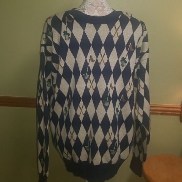 Vintage Nautica Golf Crew Neck Old Man 